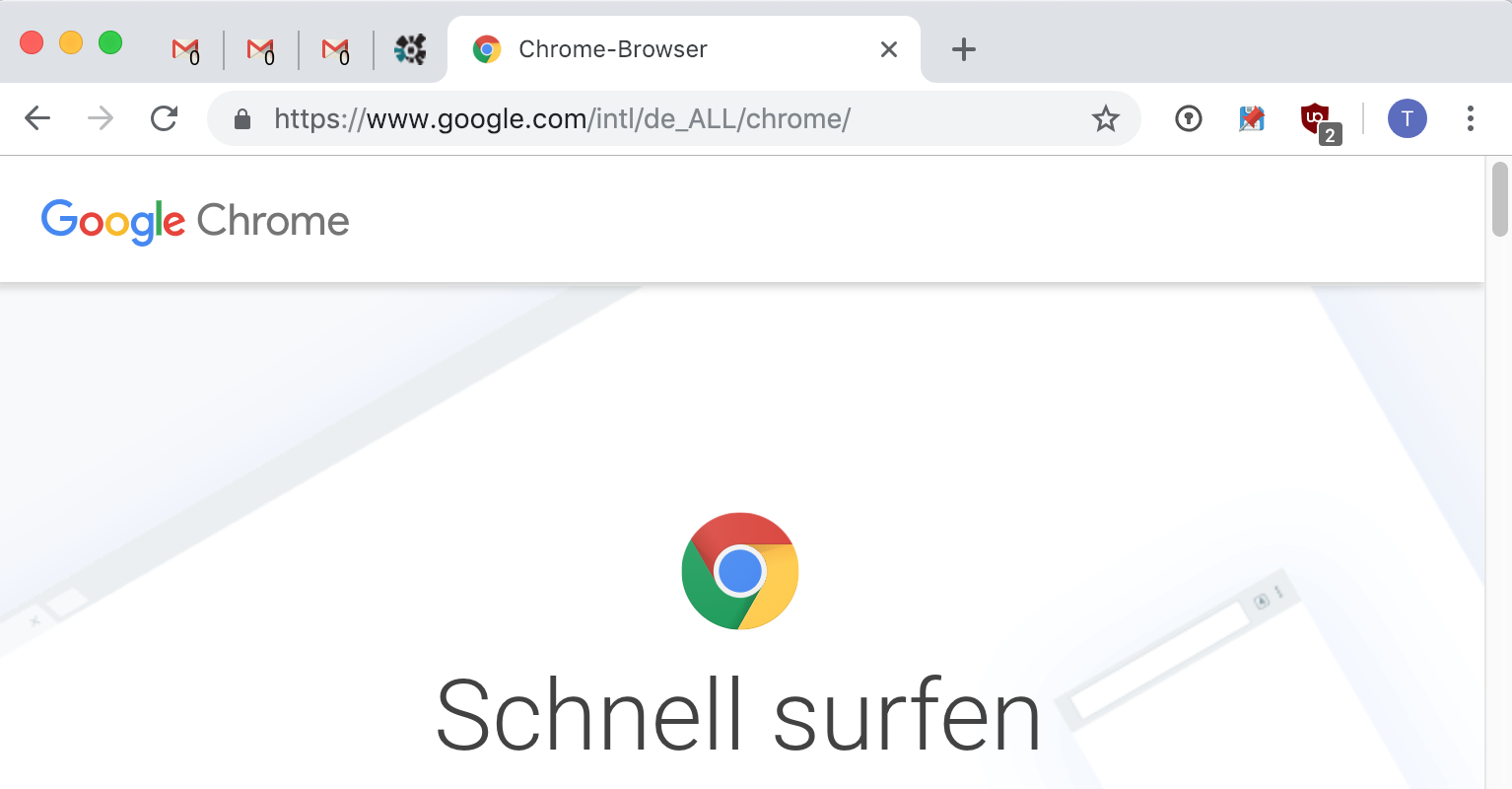 Chrome Angeheftete Tabs automatisch öffnen › techlr.de